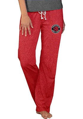 Concepts Sport Toronto Raptors Womens Red Quest Knit Loungewear Sleep Pants