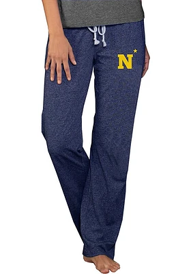 Concepts Sport Navy Midshipmen Womens Blue Quest Knit Loungewear Sleep Pants