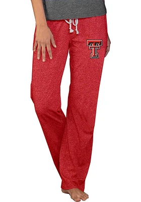 Concepts Sport Texas Tech Red Raiders Womens Quest Knit Loungewear Sleep Pants