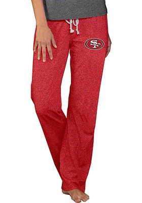 Concepts Sport San Francisco 49ers Womens Red Quest Knit Loungewear Sleep Pants