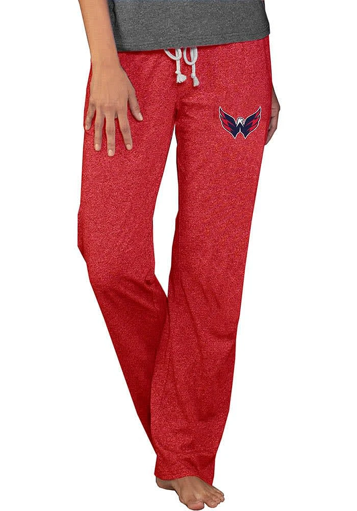Concepts Sport Washington Capitals Womens Red Quest Knit Loungewear Sleep Pants
