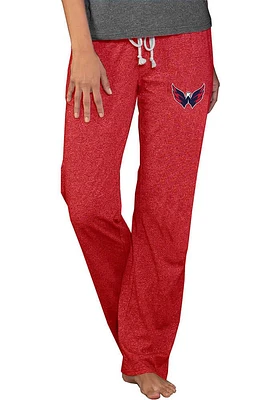 Concepts Sport Washington Capitals Womens Red Quest Knit Loungewear Sleep Pants