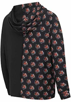 Cincinnati Bengals Womens Black Gauge Hooded Sweatshirt