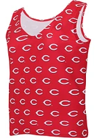 Cincinnati Reds Womens Red Gauge Tank Top