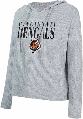 Cincinnati Bengals Womens Grey Juniper Hooded Sweatshirt