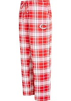 Cincinnati Reds Womens Red Ashford Loungewear Sleep Pants