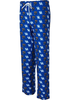 Kentucky Wildcats Womens Blue Record Loungewear Sleep Pants