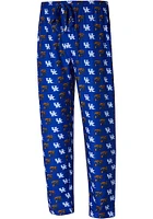 Kentucky Wildcats Mens Blue Record Sleep Pants