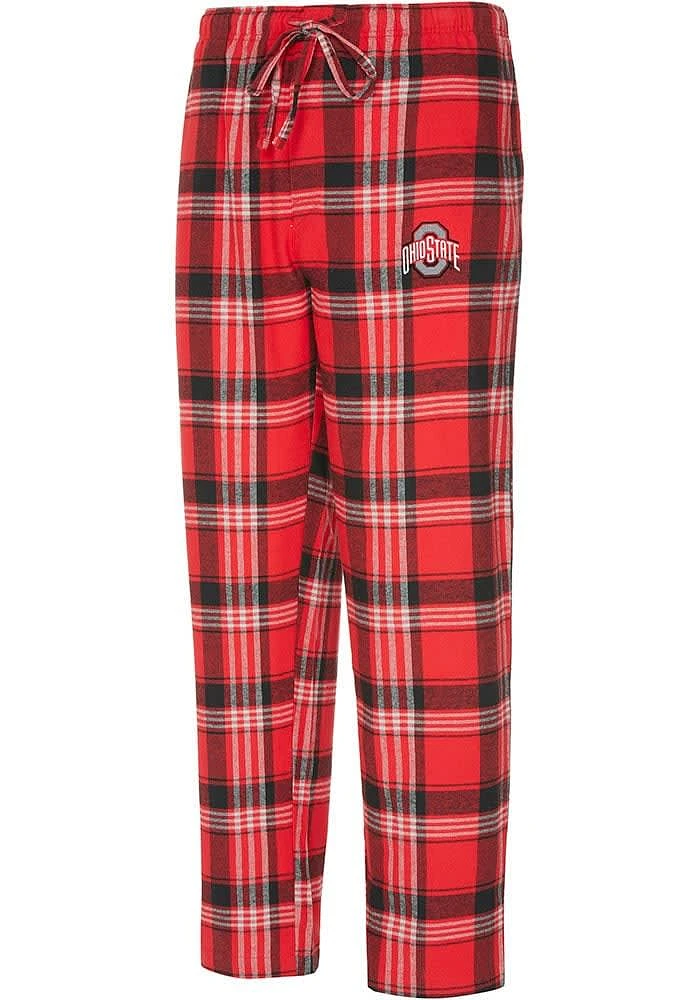 Ohio State Buckeyes Mens Region Plaid Sleep Pants