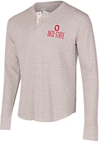 Ohio State Buckeyes Grey Region Thermal Long Sleeve T Shirt