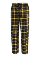Pittsburgh Pirates Mens Black Ultimate Flannel Sleep Pants