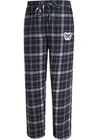 Butler Bulldogs Mens Navy Blue Ultimate Plaid Flannel Sleep Pants