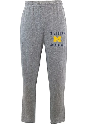 Concepts Sport Michigan Wolverines Mens Grey Mainstream Fashion Sweatpants