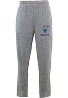 Concepts Sport Villanova Wildcats Mens Grey Mainstream Fashion Sweatpants