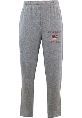 Concepts Sport Central Michigan Chippewas Mens Grey Mainstream Fashion Sweatpants