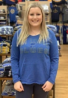 St Louis Blues Womens Blue Mainstream Hooded Sweatshirt
