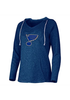 Concepts Sport St Louis Blues Womens Navy Blue Mainstream Hooded Sweatshirt