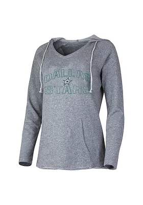 Dallas Stars Womens Grey Mainstream Hooded Sweatshirt