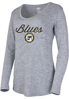 Concepts Sport St Louis Blues Womens Grey Layover Loungewear Sleep Shirt