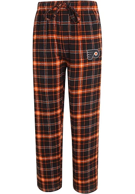 Concepts Sport Philadelphia Flyers Mens Black Logo Ultimate Sleep Pants