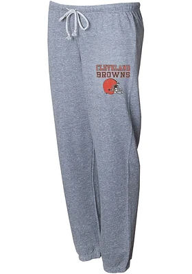 Concepts Sport Cleveland Browns Womens Mainstream Grey Sweatpants