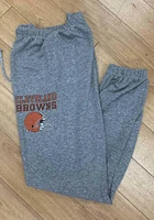 Concepts Sport Cleveland Browns Womens Mainstream Grey Sweatpants