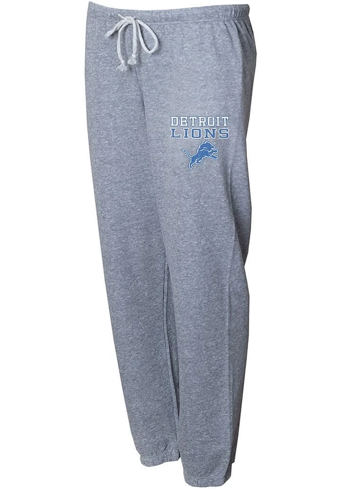 Detroit Lions Womens Mainstream Grey Sweatpants