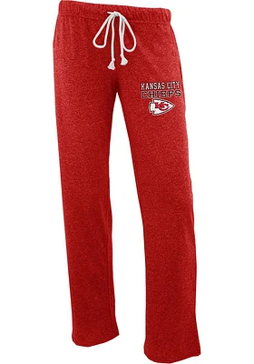 Concepts Sport Kansas City Chiefs Womens Red Quest Loungewear Sleep Pants