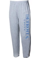 Concepts Sport Detroit Lions Mens Grey Mainstream Wordmark Fashion Sweatpants