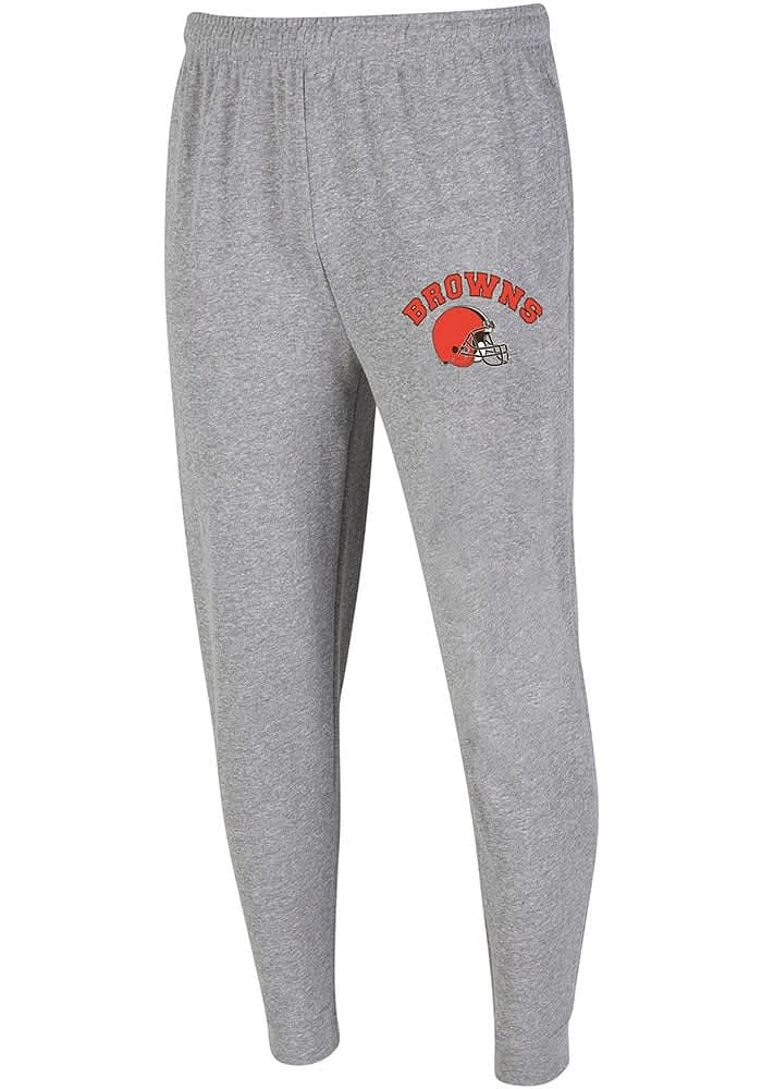 Concepts Sport Cleveland Browns Mens Grey Mainstream Jogger Fashion Sweatpants
