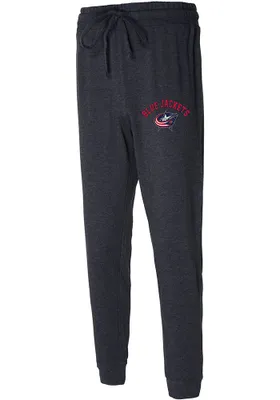 Columbus Blue Jackets Mens Grey Scotch Fashion Sweatpants