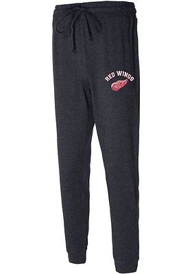 Detroit Red Wings Mens Grey Scotch Fashion Sweatpants