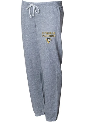 Pittsburgh Penguins Womens Mainstream Grey Sweatpants