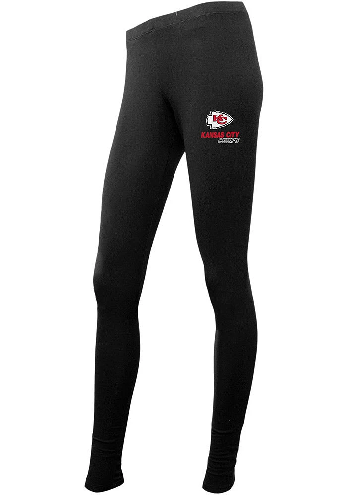 Kansas City Chiefs Womens Black Fraction Pants