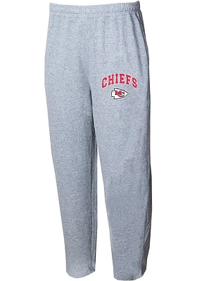 Concepts Sport Kansas City Chiefs Mens Grey Mainstram Arch Fashion Sweatpants