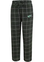 North Texas Mean Green Mens Plaid Flannel Sleep Pants