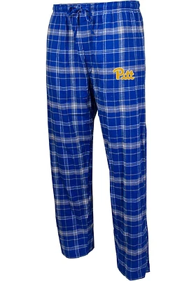 Concepts Sport Pitt Panthers Mens Blue Plaid Flannel Sleep Pants