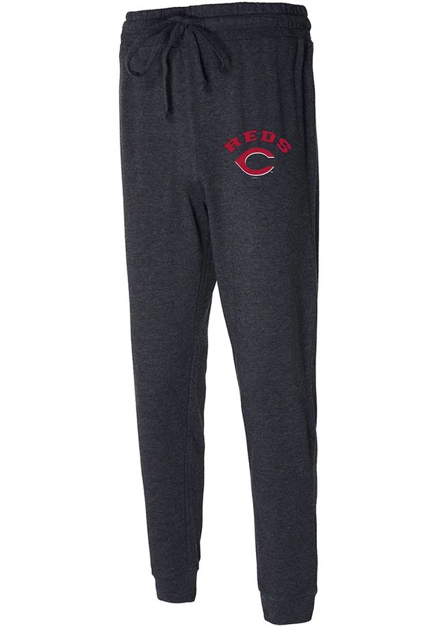 Cincinnati Reds Mens Grey Scotch Fashion Sweatpants