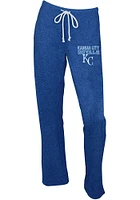 Concepts Sport Kansas City Royals Womens Blue Quest Loungewear Sleep Pants