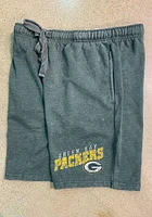 Green Bay Packers Mens Charcoal TRACKSIDE Shorts