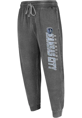 Concepts Sport Sporting Kansas City Mens Charcoal TRACKSIDE Fashion Sweatpants
