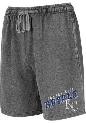 Concepts Sport Kansas City Royals Mens Charcoal Trackside Shorts