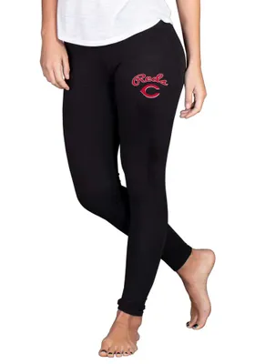 Concepts Sport Cincinnati Reds Womens Black Fraction Pants