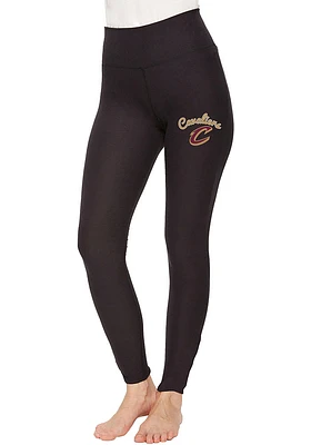 Concepts Sport Cleveland Cavaliers Womens Black Fraction Pants