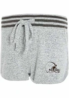 Cleveland Browns Womens Grey Siesta Shorts