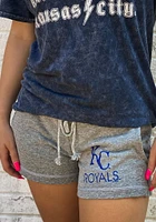 Concepts Sport Kansas City Royals Womens Grey Mainstream Shorts