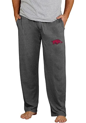 Concepts Sport Arkansas Razorbacks Mens Grey Quest Sleep Pants