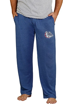Concepts Sport Gonzaga Bulldogs Mens Navy Blue Quest Sleep Pants