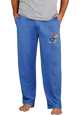 Concepts Sport Kansas Jayhawks Mens Blue Quest Sleep Pants