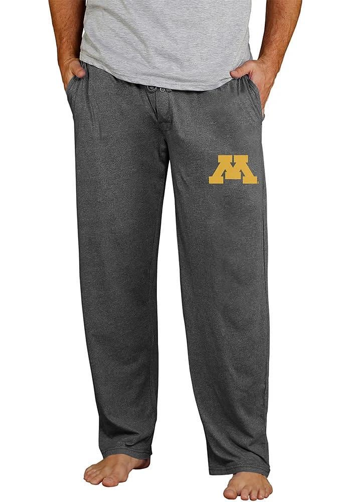 Mens Minnesota Golden Gophers Grey Concepts Sport Quest Loungewear Sleep Pants